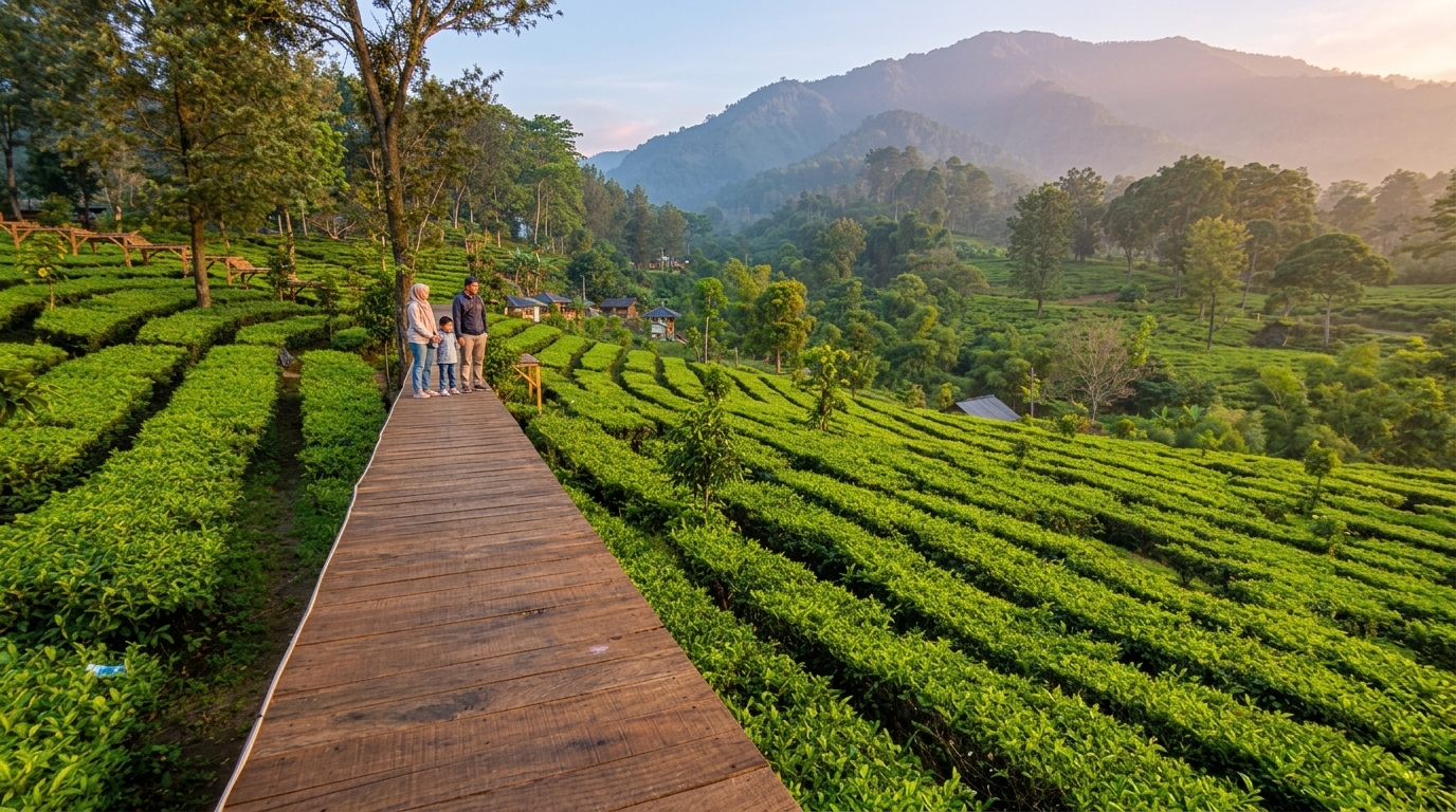 Tea Bridge Gunung Mas
